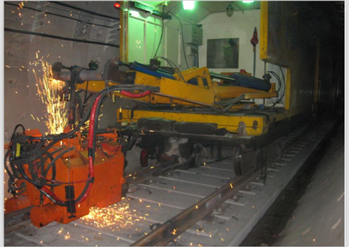 北京地鐵10號(hào)線焊接