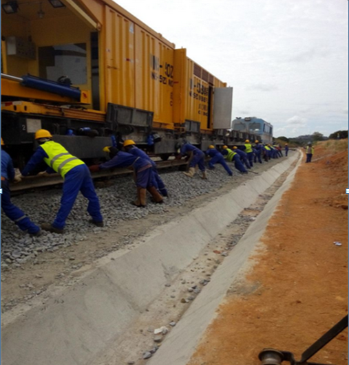 莫桑比克焊接現(xiàn)場